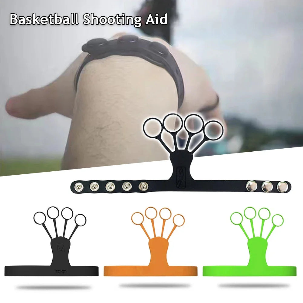 Basketball Shooting Aid Silicone Training Equipment Basketball Pitching Training Corrector Shooting Posture Hand Holder