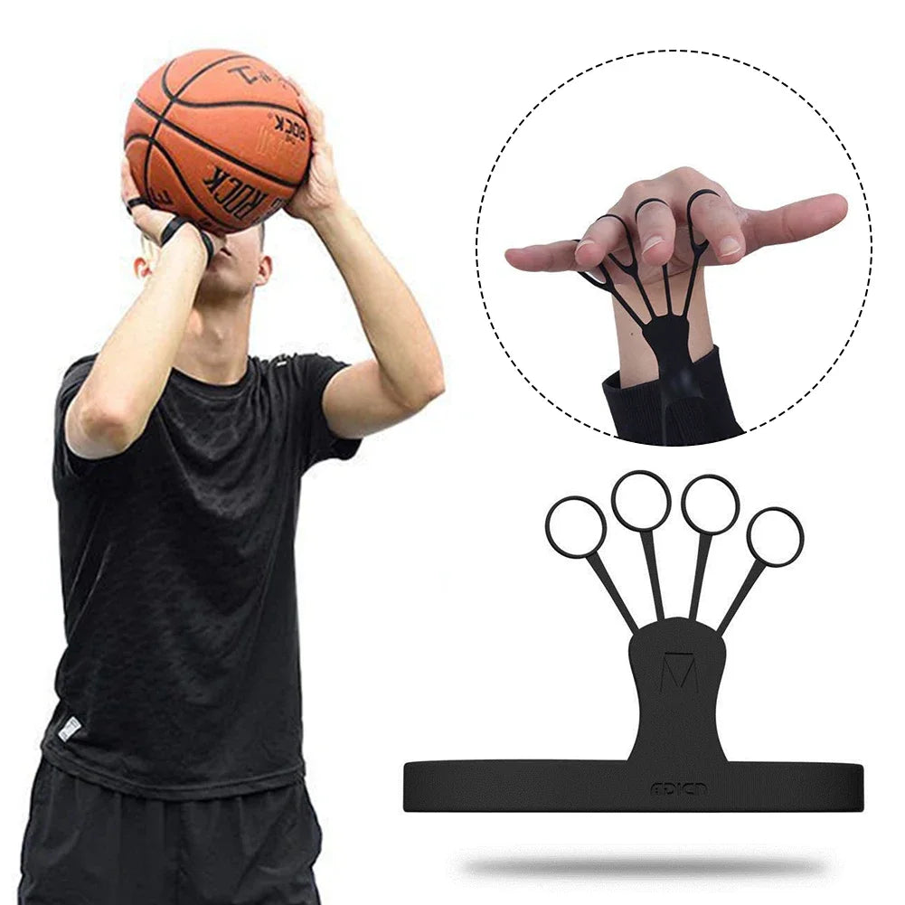 Basketball Shooting Aid Silicone Training Equipment Basketball Pitching Training Corrector Shooting Posture Hand Holder